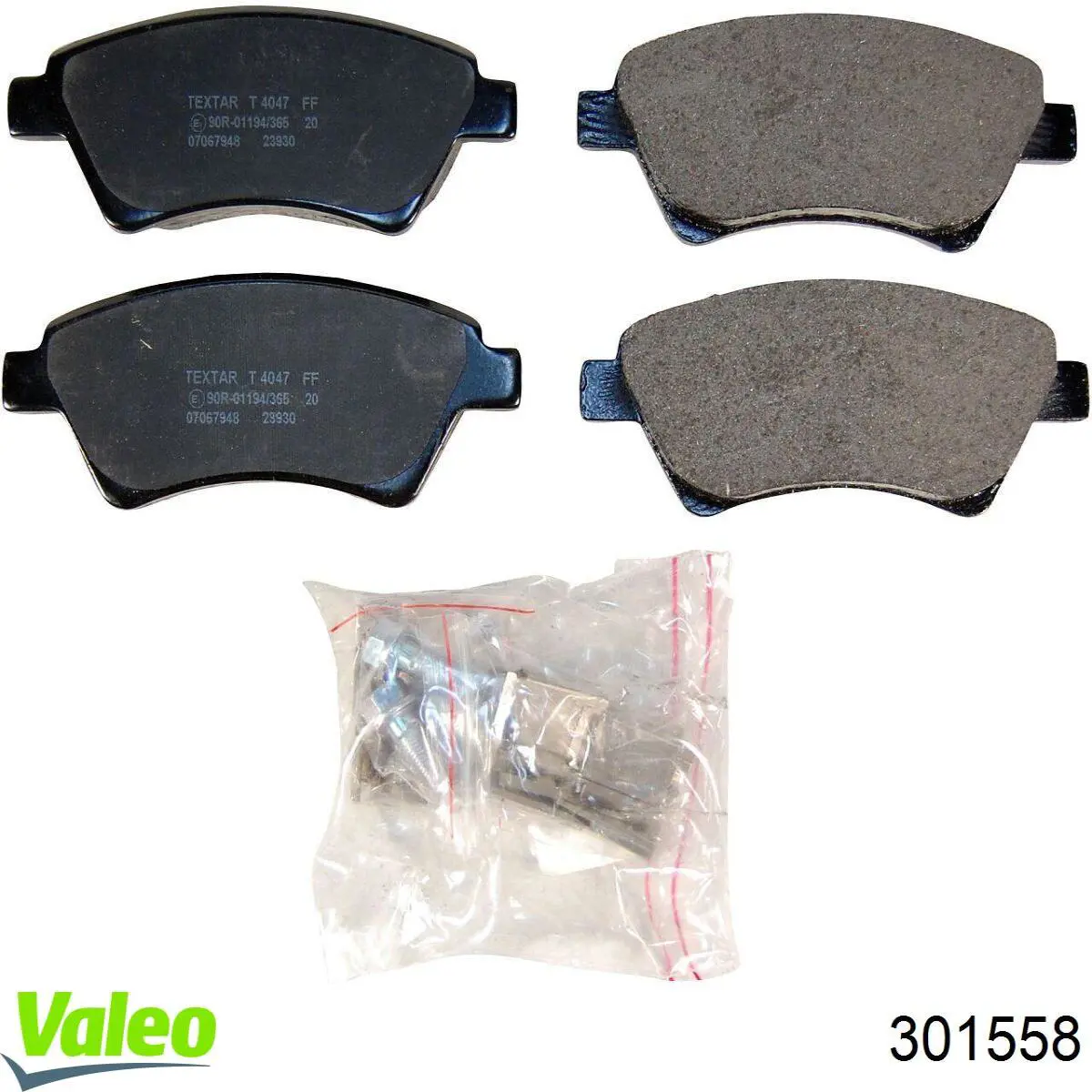 Тормозні колодки VALEO 301558