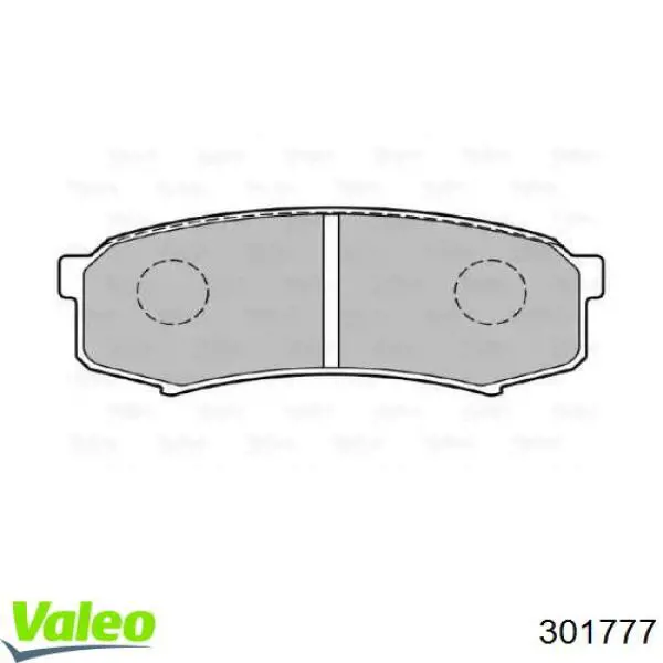 Задні гальмівні колодки VALEO 301777 ціна, від 18.67 USD