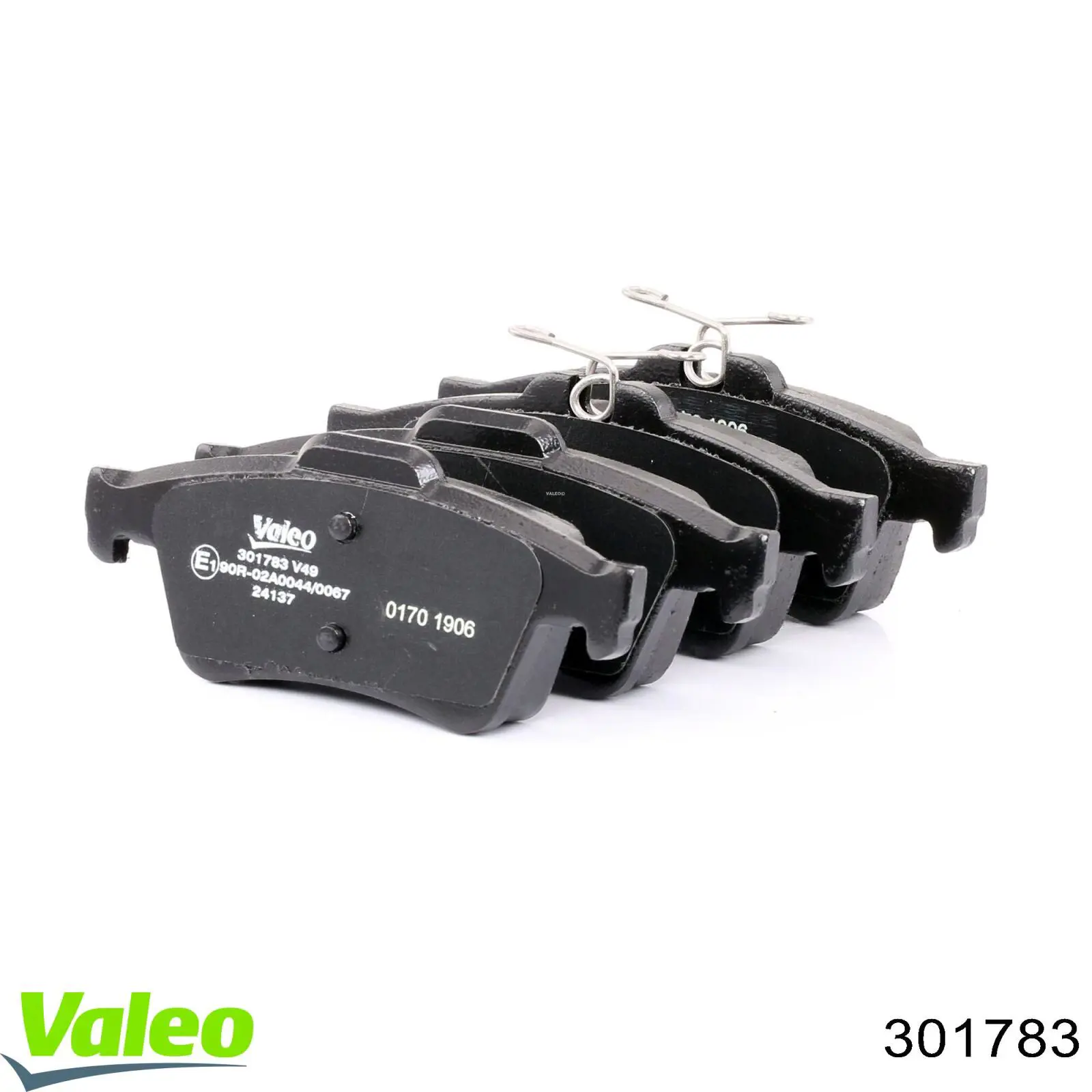 Задні гальмівні колодки 301783 VALEO