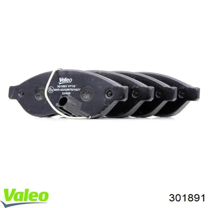 301891 VALEO Передні гальмівні колодки