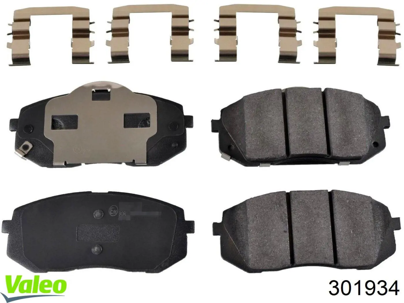 Гальмівні колодки VALEO 301934 ціна, від 27.73 USD