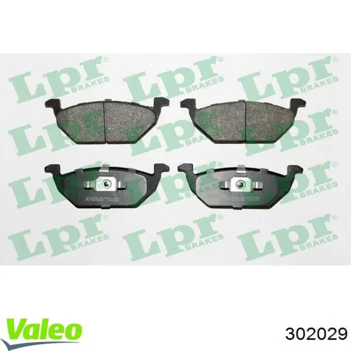 Тормозні колодки VALEO 302029