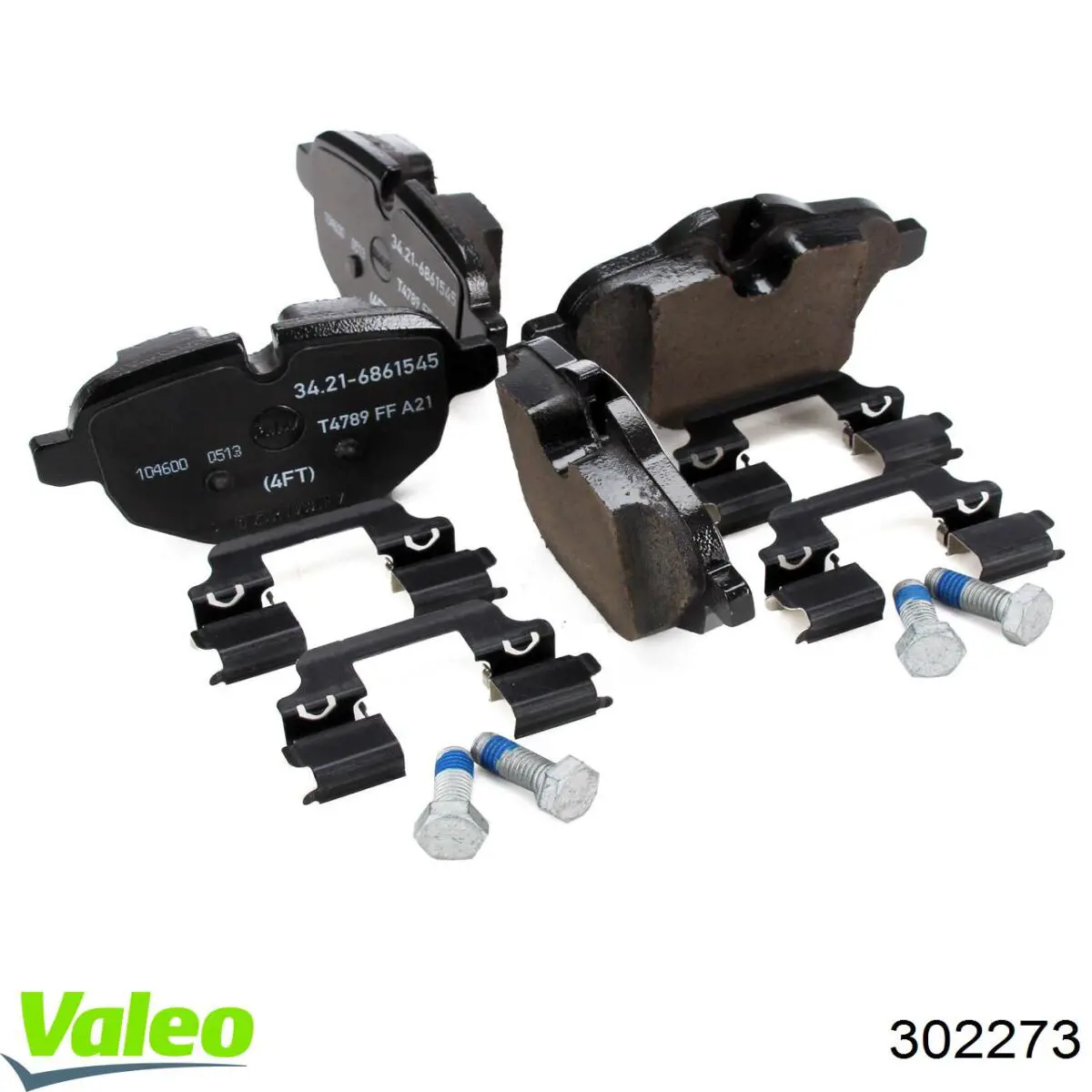 Тормозні колодки VALEO 302273