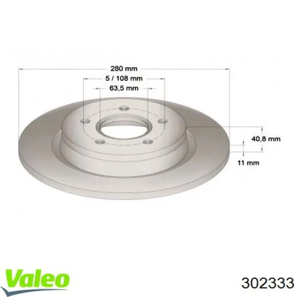 Гальмівні колодки VALEO 302333 ціна, від 35.26 USD