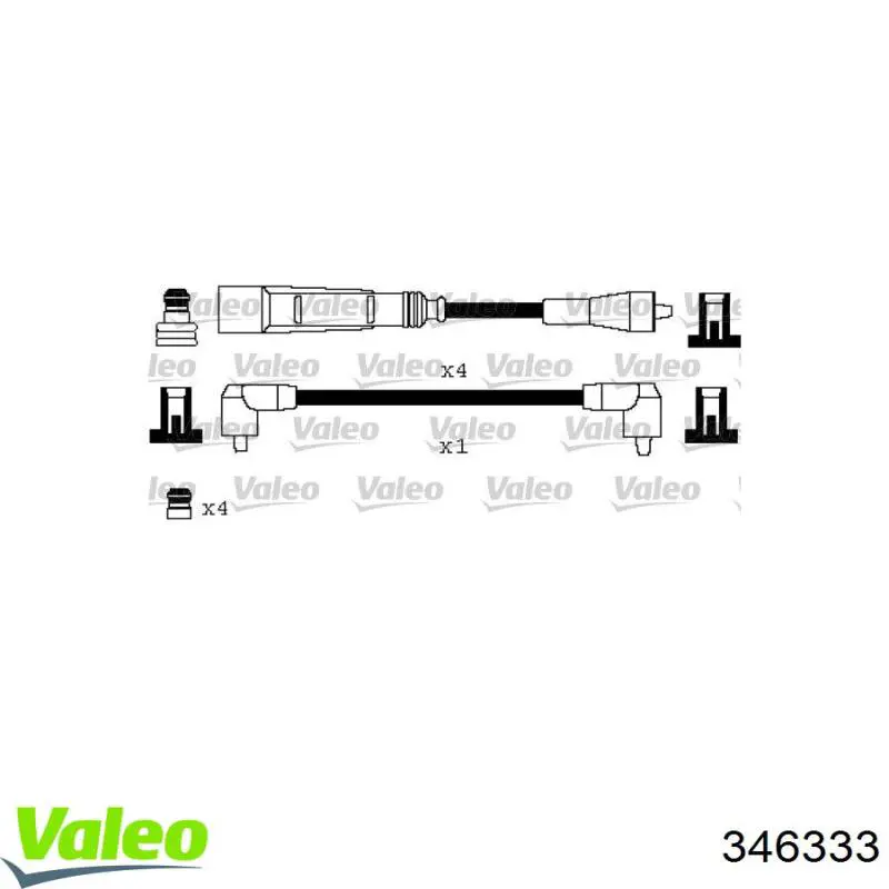 346333 VALEO Проводи високовольтні