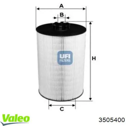 3505400 VALEO Ремкомплект робочого циліндру зчеплення