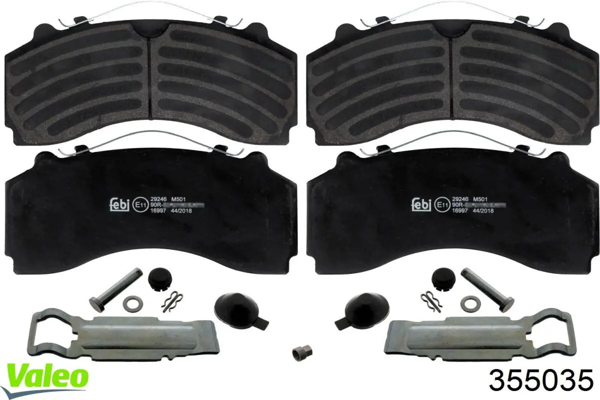 Зчеплення VALEO 355035 ціна, від 157.34 USD