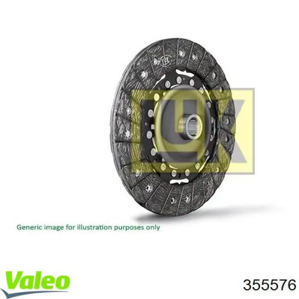 Sassone ford диск сцепления sierra 1.6-2.0 (216мм, 6 пружин) на Ford Granada GU