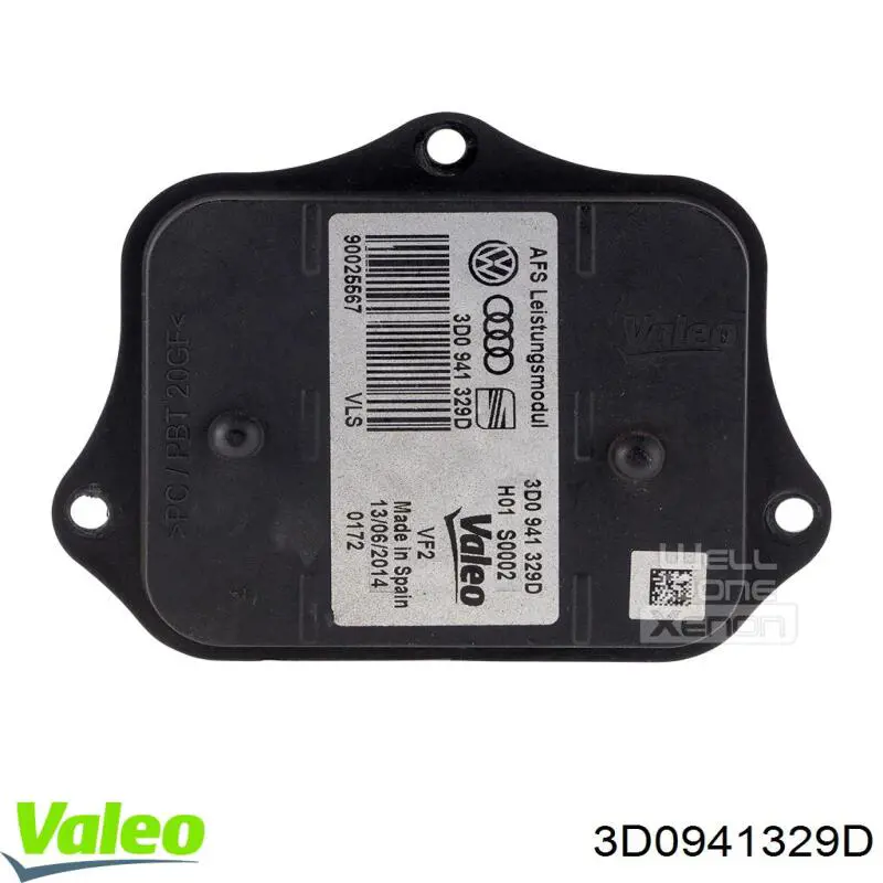 Модуль керування (ЕБК) адаптивного освітлення 3D0941329 VALEO