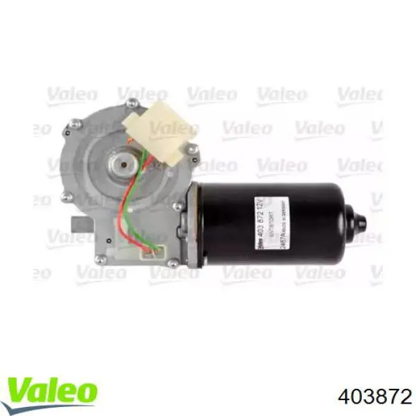 Двигун склоочисника лобового скла (трапеції) 403872 VALEO