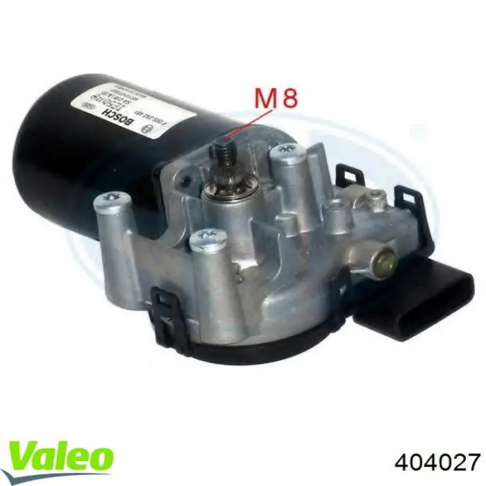 Двигун склоочисника лобового скла (трапеції) 404027 VALEO