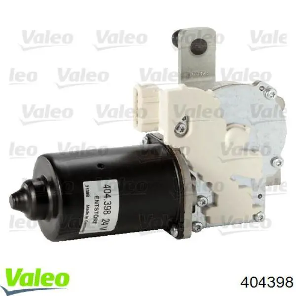 404398 VALEO двигун склоочисника лобового скла (трапеції)