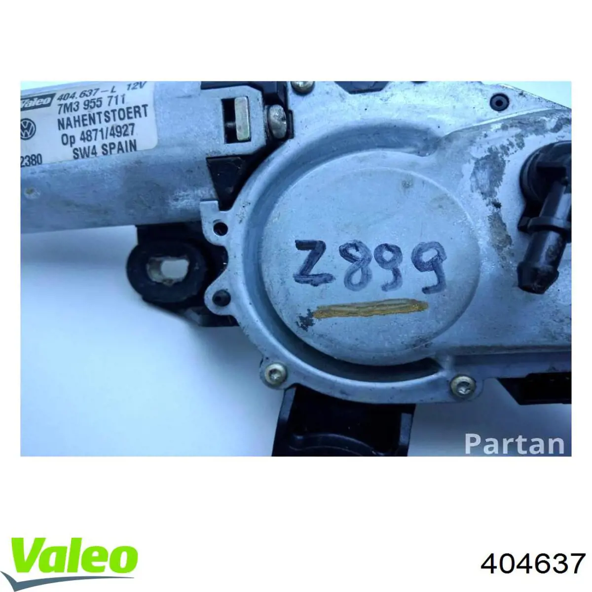 404637 VALEO Моторчик заднього двірника