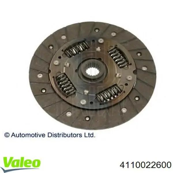 Диск сцепления  VALEO 4110022600