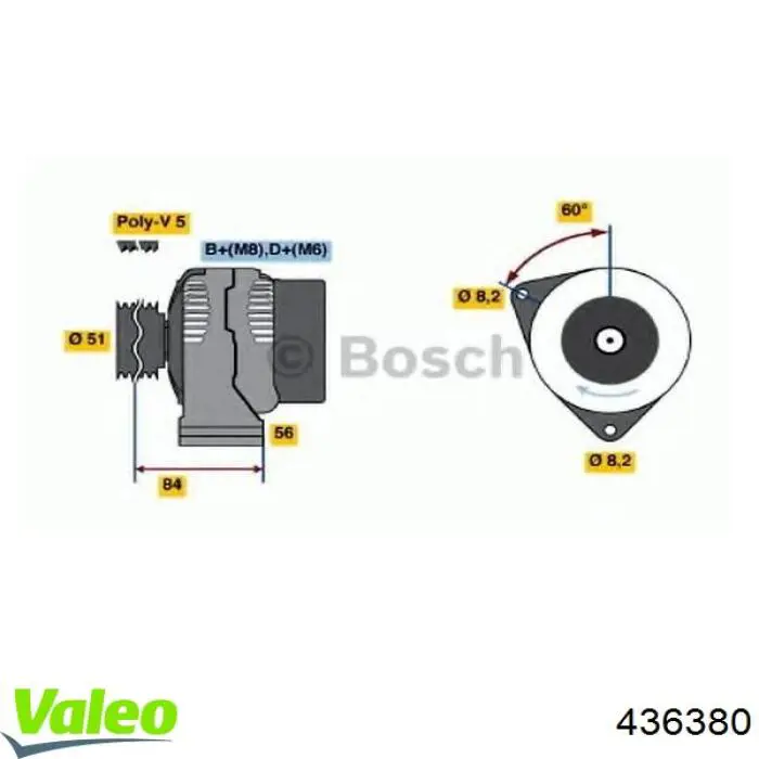 Генератор Casco CAL15204AS ціна, від 178.87 USD