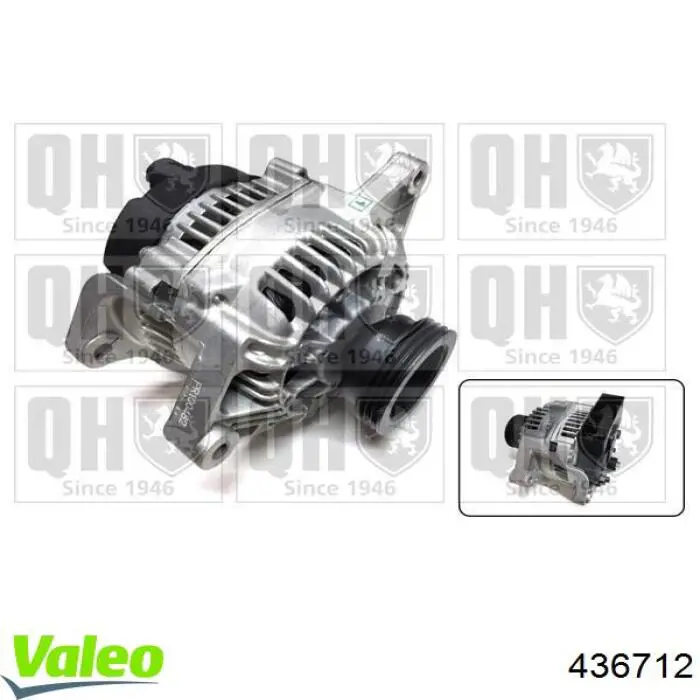 Купити 437168 VALEO Генератор