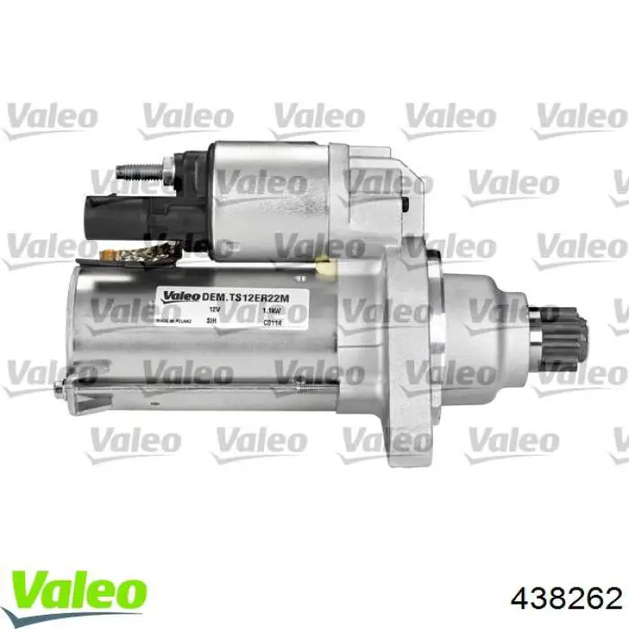 Стартер VALEO 438262 ціна, від 38.01 USD