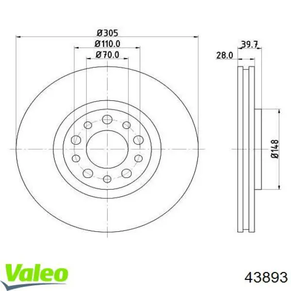 Задня права фара 30763161 Volvo