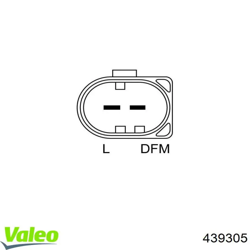 439305 VALEO Авто генератор
