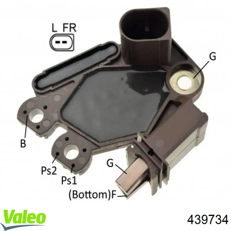 Генератор VALEO 439734 ціна, від 206.39 USD