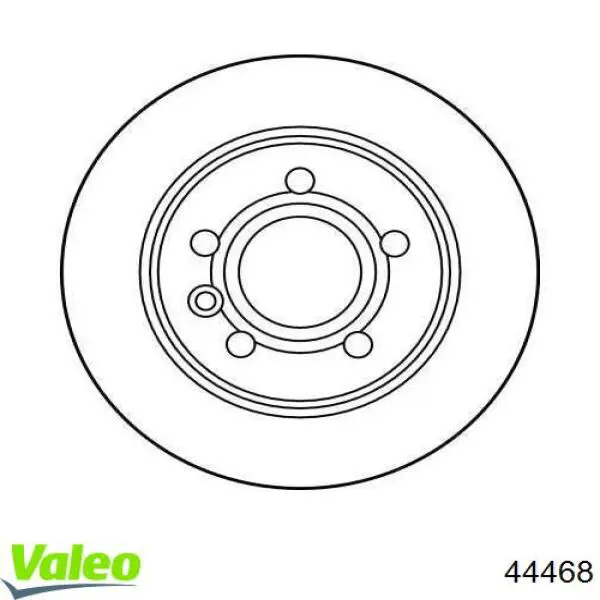 Фара передня права VALEO 044468