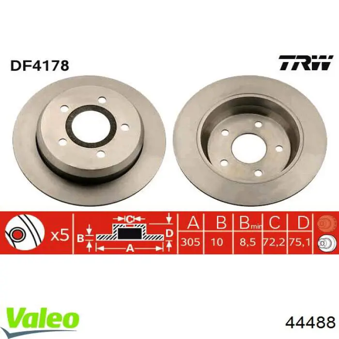 Фара передня права Opel 90273651