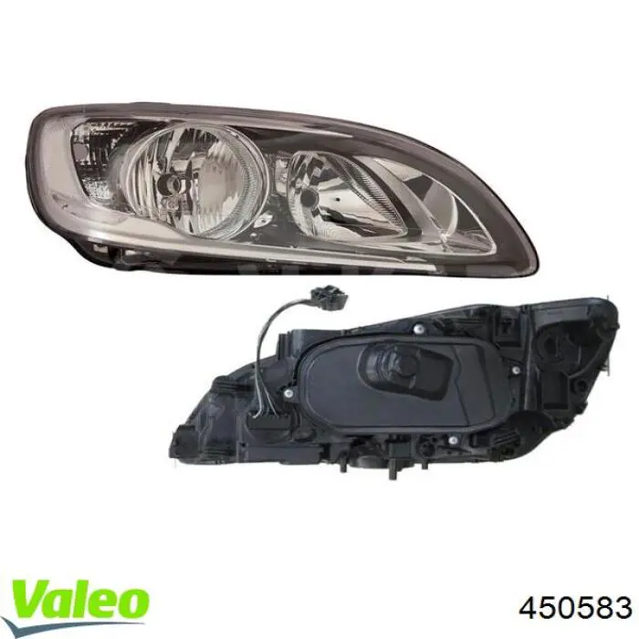 Фара ліва 450583 VALEO