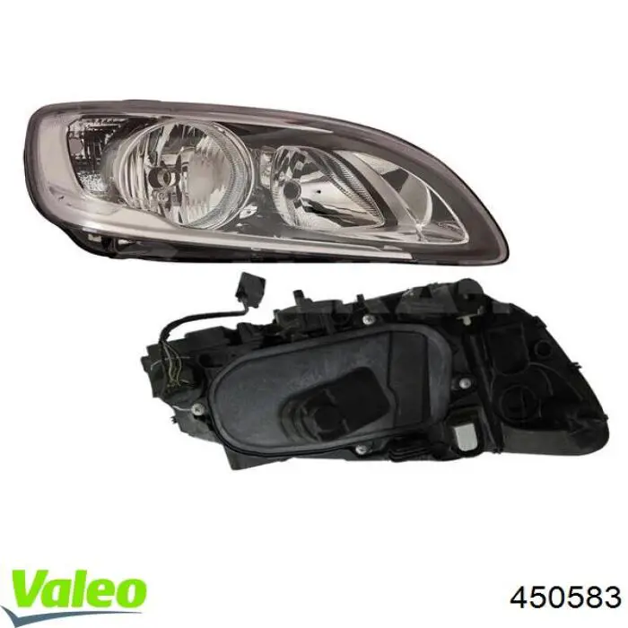 Купити 450583 VALEO Основна фара в зборі ліва
