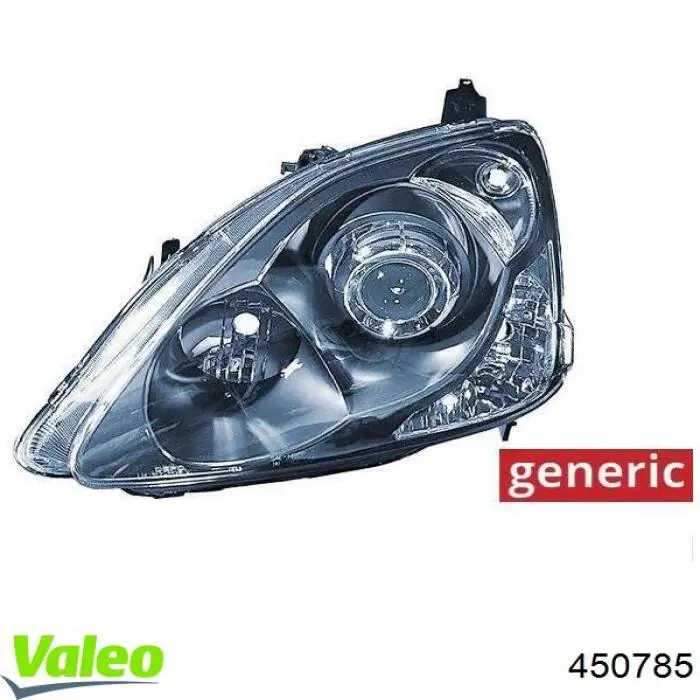 Фара права 450785 VALEO