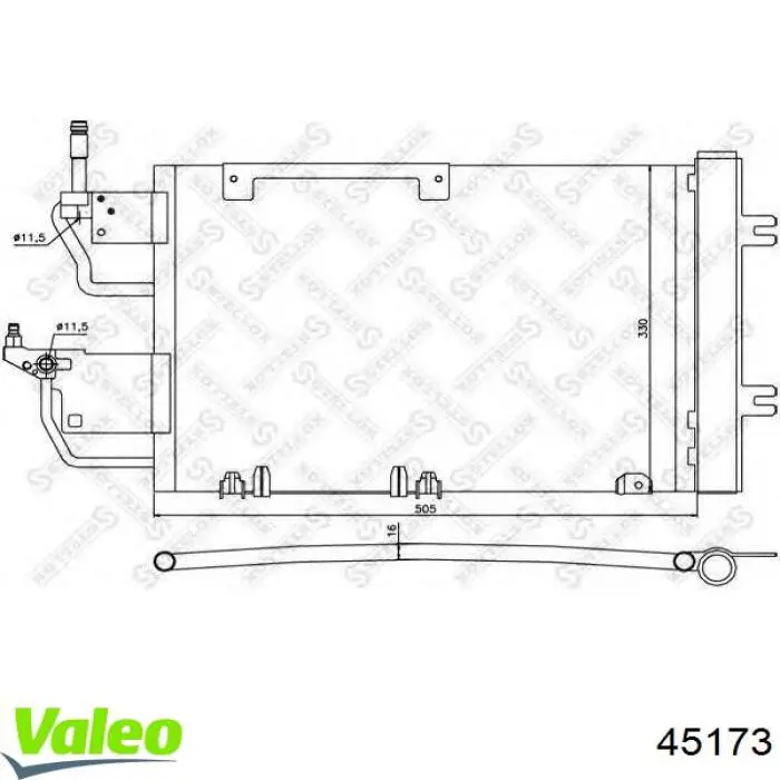 Фара правая VALEO 045173 ціна, від 287.02 USD