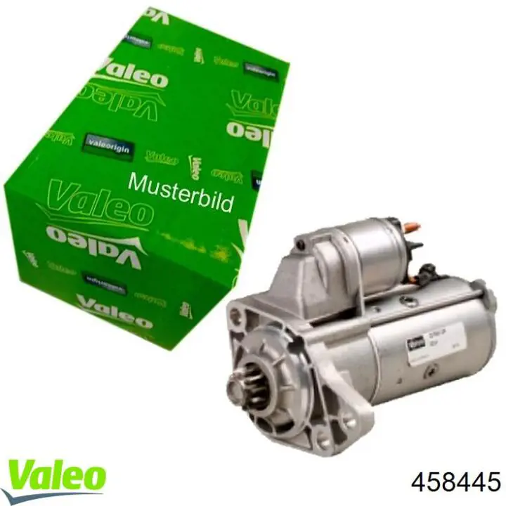 Стартер автомобільний VALEO 458445