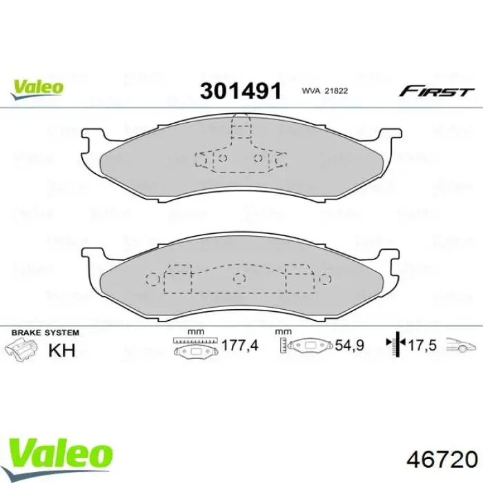 Фари VALEO 046720 ціна, від 178.60 USD