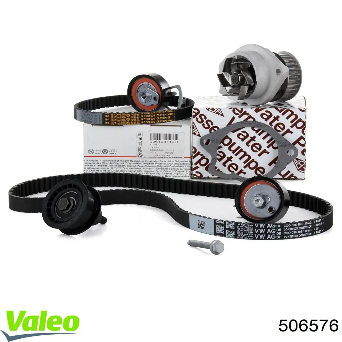 Купити 506576 VALEO Насос охолоджуючої рідини