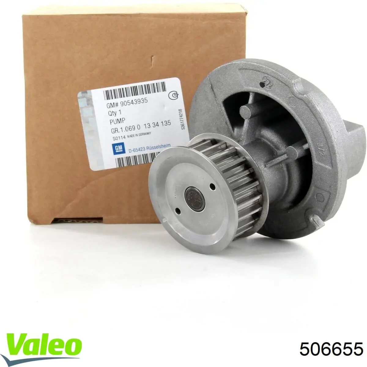 506655 VALEO Насос охолодження