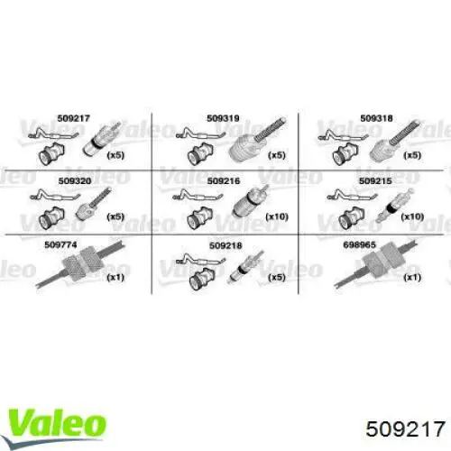 Купити 509217 VALEO Клапан компресора кондиціонера