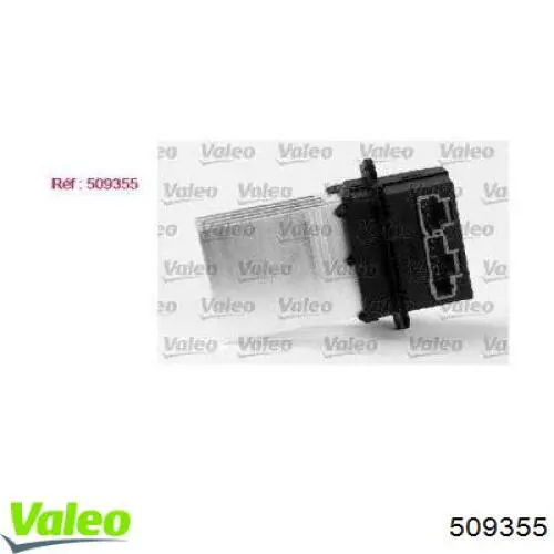 Резистор обігрівача VALEO 509355 ціна, від 64.46 USD