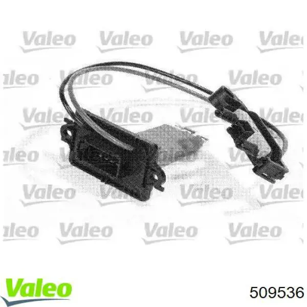 509536 VALEO резистор (опір пічки, обігрівача салону)