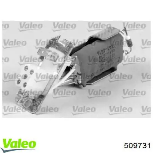Резистор обігрівача VALEO 509731 ціна, від 6.83 USD