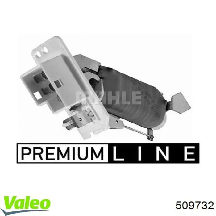 509732 VALEO резистор (опір пічки, обігрівача салону)