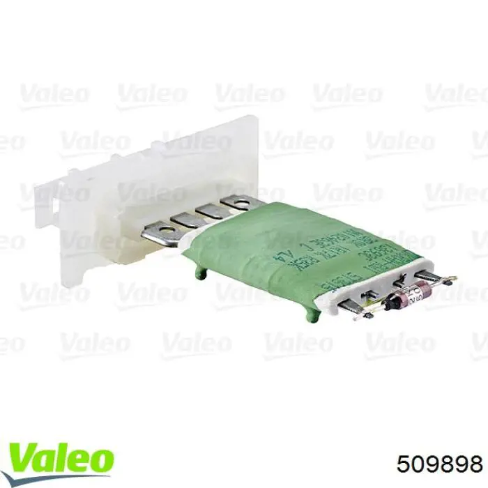 509898 VALEO резистор (опір пічки, обігрівача салону)