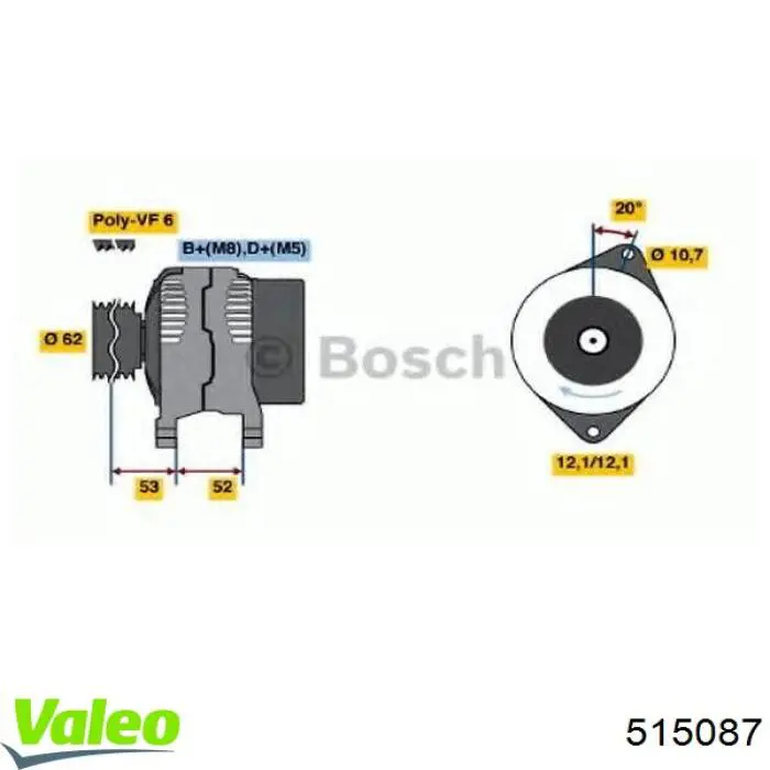 Резистор обігрівача VALEO 515087 ціна, від 24.28 USD