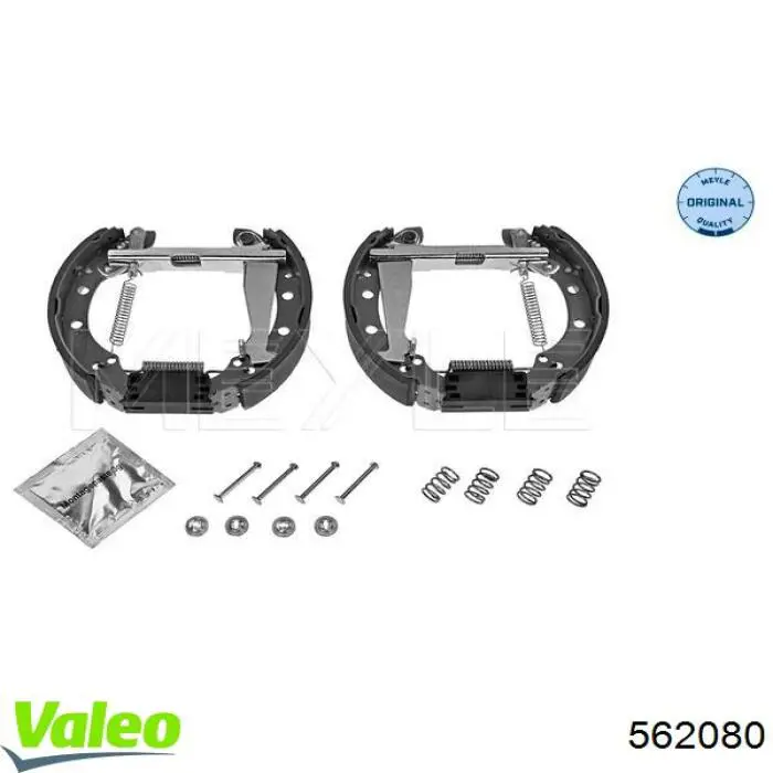 Колодки гальмові задні, барабанні VALEO 562080 ціна, від 16.45 USD