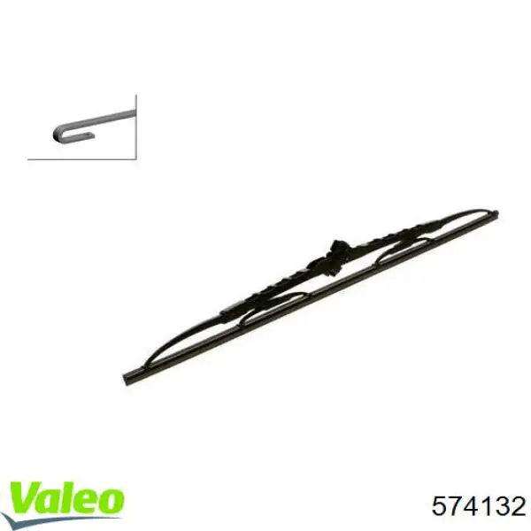Щітка склоочисника лобового скла, пасажирська VALEO 574132