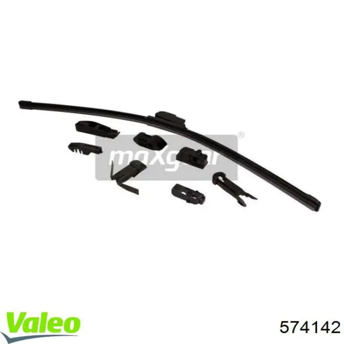 Щітка-двірник лобового скла, комплект з 2-х шт. VALEO 574142 ціна, від 10.96 USD
