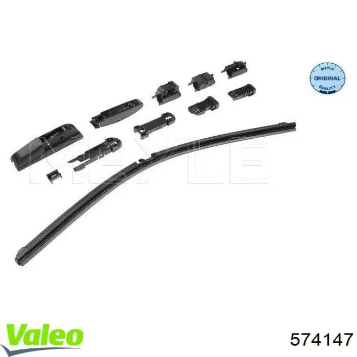 Щітка-двірник лобового скла, пасажирська VALEO 574147 ціна, від 7.93 USD