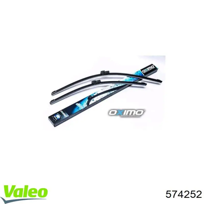 Щітка-двірник лобового скла, комплект з 2-х шт. VALEO 574252 ціна, від 27.59 USD