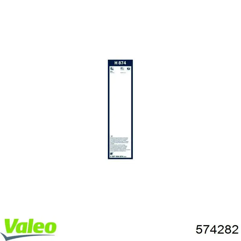 Щітка склоочисника заднього скла VALEO 574282 ціна, від 7.27 USD