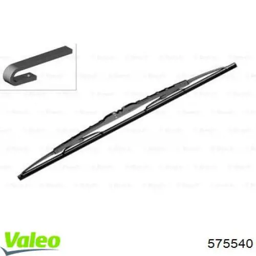 Щітка-двірник лобового скла, пасажирська VALEO 575540 ціна, від 3.38 USD