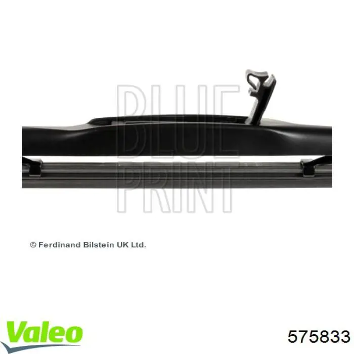 Щітка-двірник лобового скла, водійська VALEO 575833 ціна, від 13.51 USD