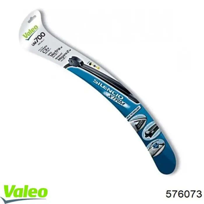 Щітка-двірник лобового скла, пасажирська VALEO 576073 ціна, від 7.32 USD